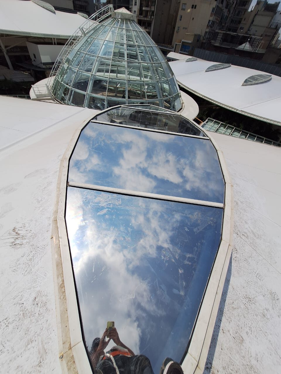 Skylights installation